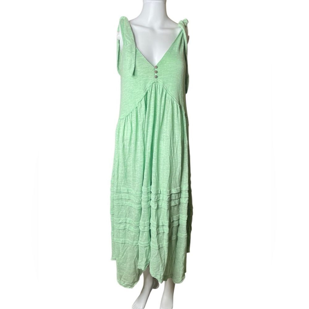 Free People Beach Mint Green Sleeveless Maxi Dress Size XS
